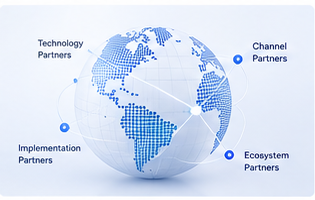 ByteCues partner network — technology, channel, implementation, and ecosystem partners